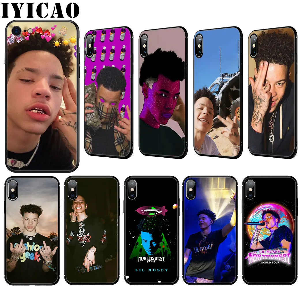 Рэппер Lil mosey силиконовый мягкий чехол для iPhone 11 Pro Max XR X XS 8 7 6 6S Plus 5 5S SE |