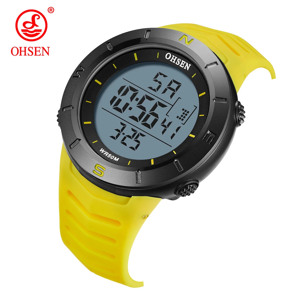ohsen sport watch water resist 50m