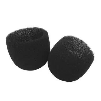 

Black Round Ball Shape Microphone Cap Windscreen Grill Inner Foams Sponge forSLX24 PGX24 PG58 BETA58A Mic Cover