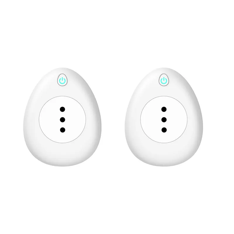 2 pack Smart Chile Plug Италия Wi-Fi розетка CL power Energy Monitor Голосовое управление Alexa Google Home Tuya умная жизнь с 2,1 в USB - Тип: 2 pack