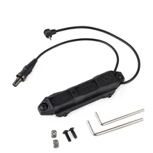 Тактический страйкбол дистанционный переключатель давления для оружия светильник с двойной кнопкой Охотничий Тактический светодиодный светильник-вспышка PEQ M3X аксессуары