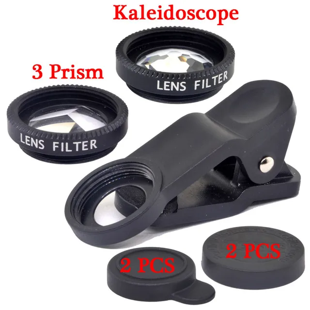 KnightX Smartphone CPL ND Variable Star Prism Lens Fish Eye macro Wide Angle mobile phones Filter all smartphones Professional 3Prism Kaleidoscope