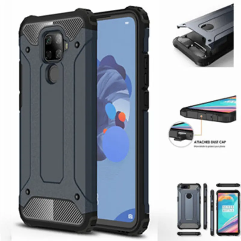 Чехол для Huawei Nova 5i pro ударопрочный чехол из ТПУ и поликарбоната гибридный жесткий