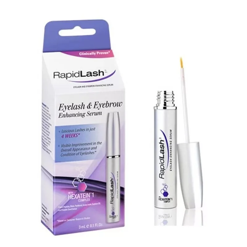 Новинка в коробке! RapidLash Сыворотка для ресниц 3 мл и Rapidbrow Сыворотка для бровей 3 мл набор