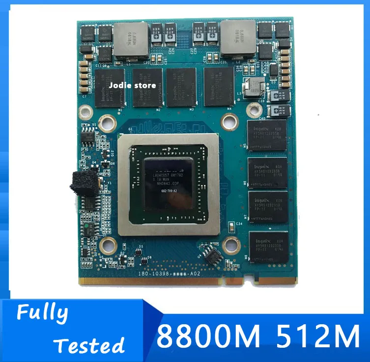 Видеокарта GeForce 8800GS 8800M 512 МБ для Apple iMac 24 дюйма A1225 661-4664 180-10398-0000-A02 2008 года |
