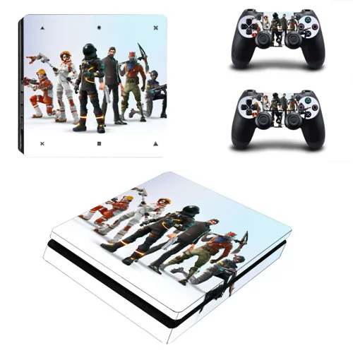 Зеленый Битва Royale PS4 тонкая кожа Наклейка для консоли playstation 4 и контроллера кожи PS4 тонкая Наклейка виниловая - Цвет: Зеленый