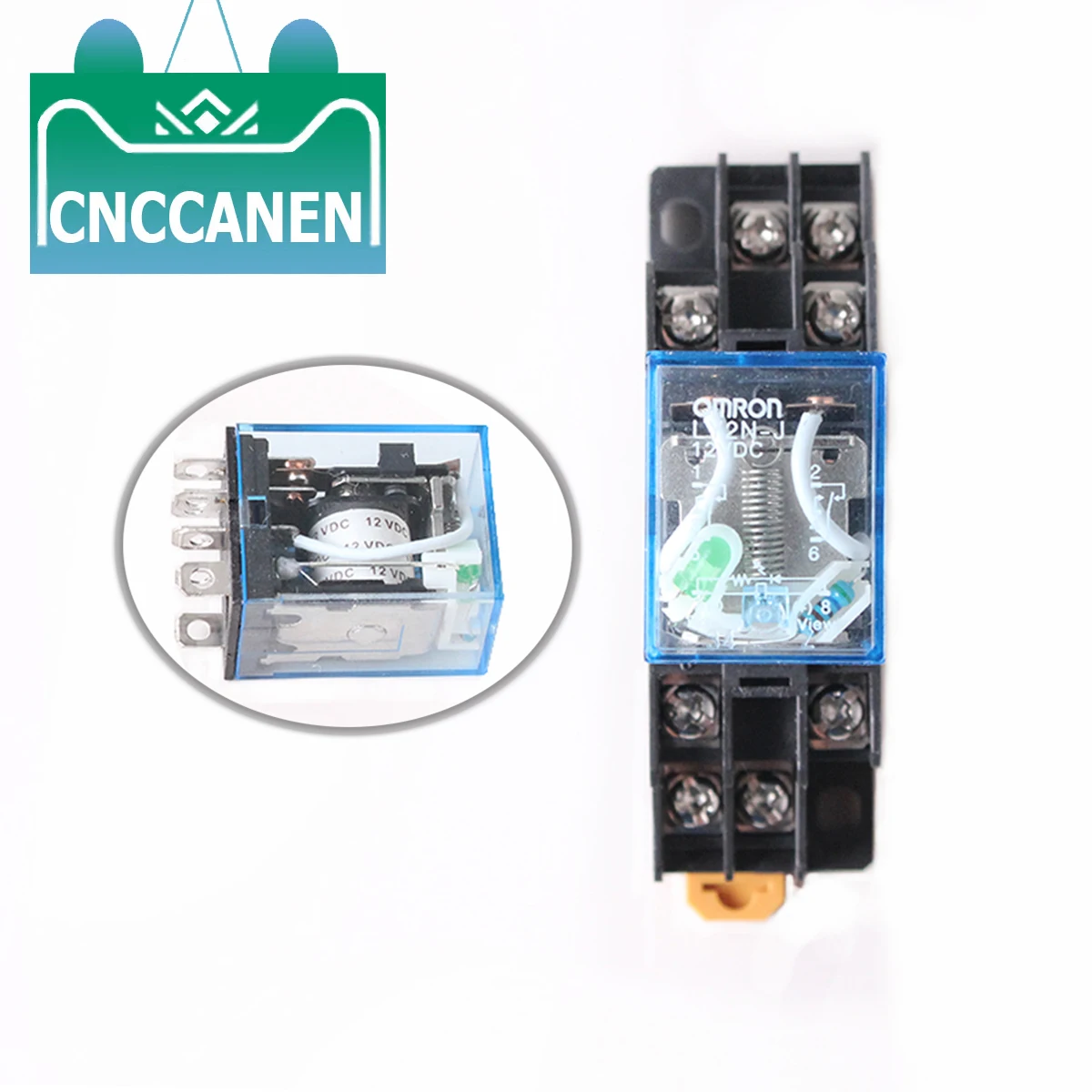 Электромагнитная катушка реле мощности LY2NJ DPDT 8Pin DC 12 В 24 AC220V HH62P миниатюрное с