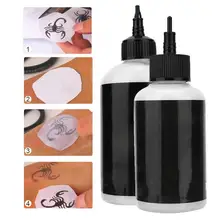 Профессиональная переводная татуировка гель шаблон переводная татуировка трафарет применение решение