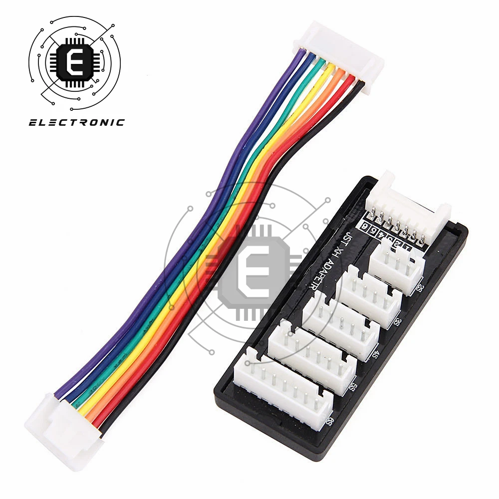 

Balance Charger Extension JST XH Adapter Board RC Lipo Battery Charging 2S-6S