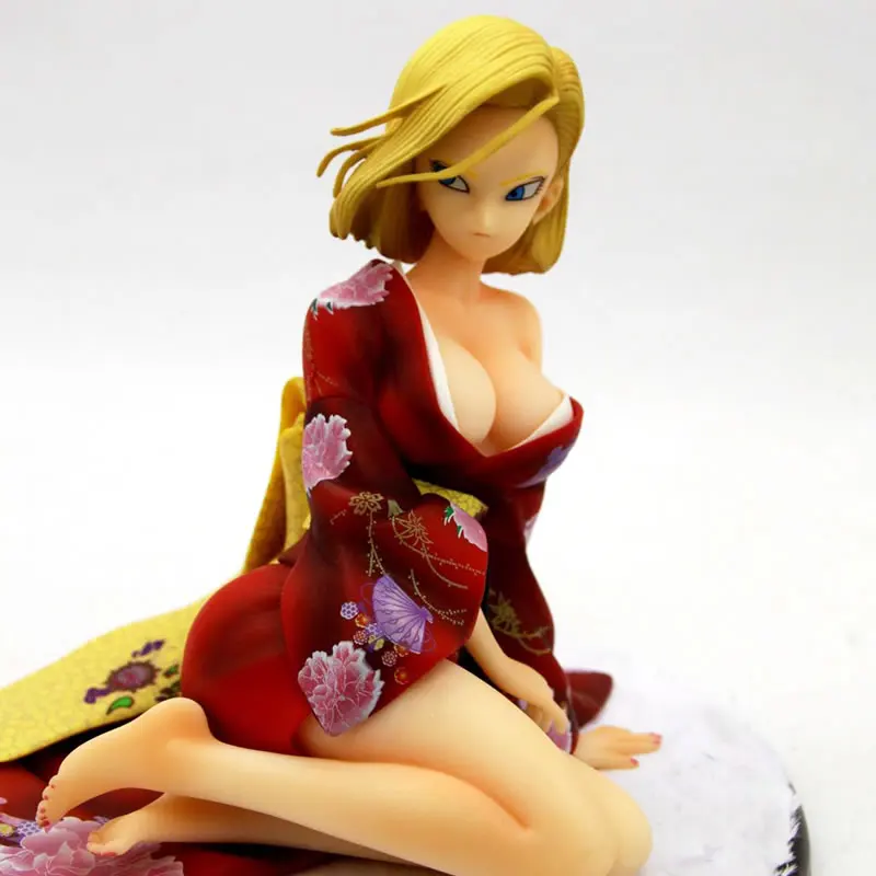 

1/6 Scale Dragon Ball Z Android 18 Kimono Ver. Resin GK model Collection anime action figure