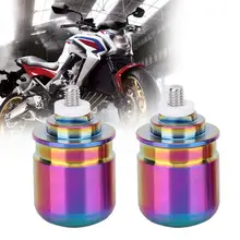 Guidon moto из нержавеющей стали moto rcycle пробковая рукоять ручка блокировка баланса терминал Подходит для Honda CB650F moto rcycle руль