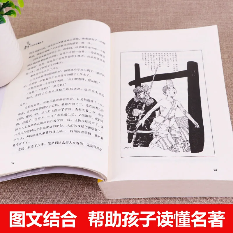 2 книги/партия Cao Wenxuan классические романы книги для детей китайский книга с