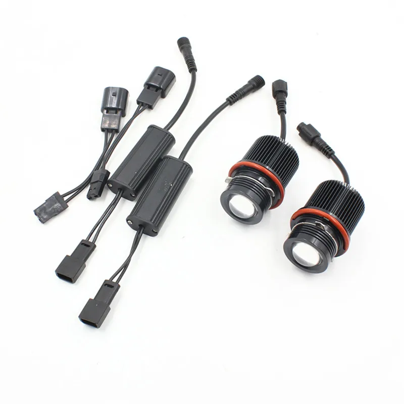 Rockeybright canbus E39 led Ангельские Глазки фара маркер для BMW X3 E83 E53 E63 E64 E60 E61 E87