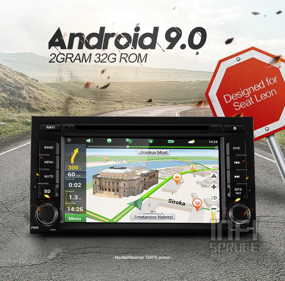 Best Infispruce 7 inch Android 9.0 car dvd for Seat Leon 2013-2018 with 8 core radio stereo gps navigation car stereo media player 3 Best Infispruce 7 inch Android 9.0 car dvd for Seat Leon 2013-2018 with 8 core radio stereo gps navigation car stereo media player 3
