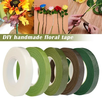 

1/2-inch by 30 Yard Floral Tape for Bouquet Stem Wrap Floral Arranging Craft Projects Corsages Wedding Bouquet