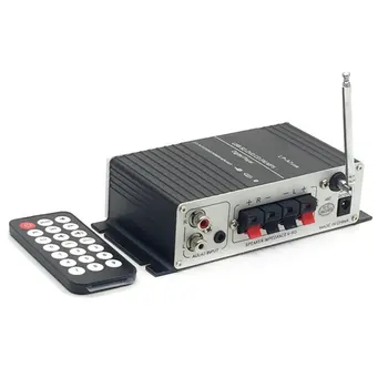 

LP-A7 USB Lepy Digital Player Bluetooth 4.2 Version Car Power Hi-Fi Stereo Audio Amplifier 2CH 20W RMS Home AMP SD CD DVD MP3 FM