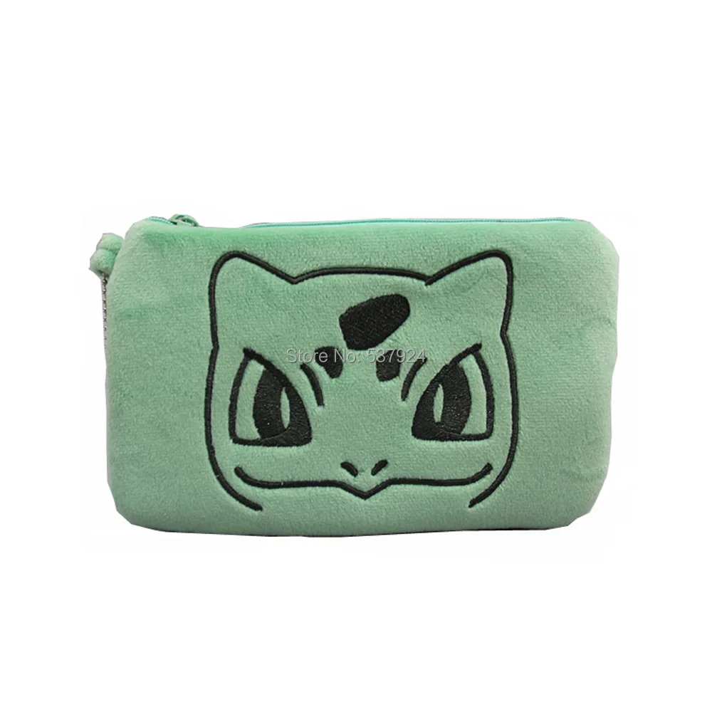 Пикачу Бульбазавр Squirtle Snorlax Charmander Ditto sliwpoke Gengar 20X12 см Кошельки для монет Сумки плюшевые куклы GYTJ