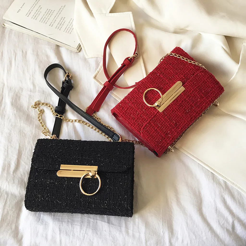 

Fashion Ladies New Solid Color Wild Messenger Bag Shoulder Bag Small Bag schoudertas dames Bolsas Feminina#30