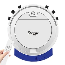 Robot vacuum cleaner with water tank and remote control, 2800pa ultra thin dry and wet vacuum cleaner for home cleaning and SH20
