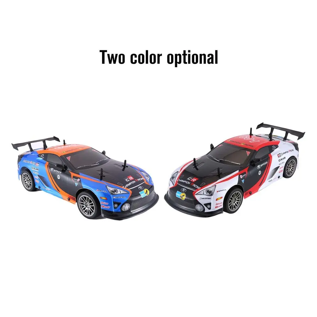 1/10 1400mAh 2,4G гоночный автомобиль 1:10 RC модель автомобиля 25 км/ч плоский спортивный Дрифт автомобиль игрушки 2 Батареи ЕС Разъем для детей