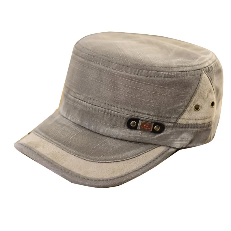 2021 NEW Classic Men Women Adjustable Army Plain Vintage Hat Cadet Baseball Cap D3