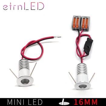 

eetrnLED 12V 24V Spotlight Small Downlight Indoor Led Light Lighting Ceiling Wine Cabinet Bedroom Jewelry Living Room 1W 2W