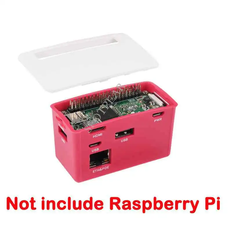 Raspberry pi Zero Series Poe Ethernetusb Hub Caixa de Chapéu 3x Usb 2.0 802.3af-compliant - Imagem 2