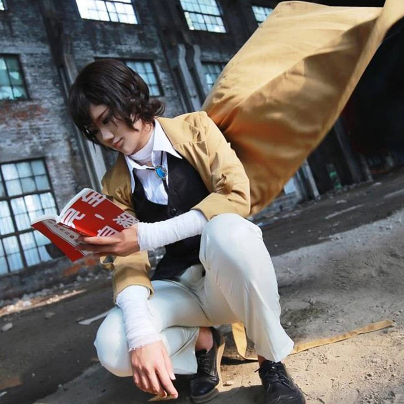 Bungo Stray Dogs-Inspired Dazai Osamu Costume for Men (Unofficial)