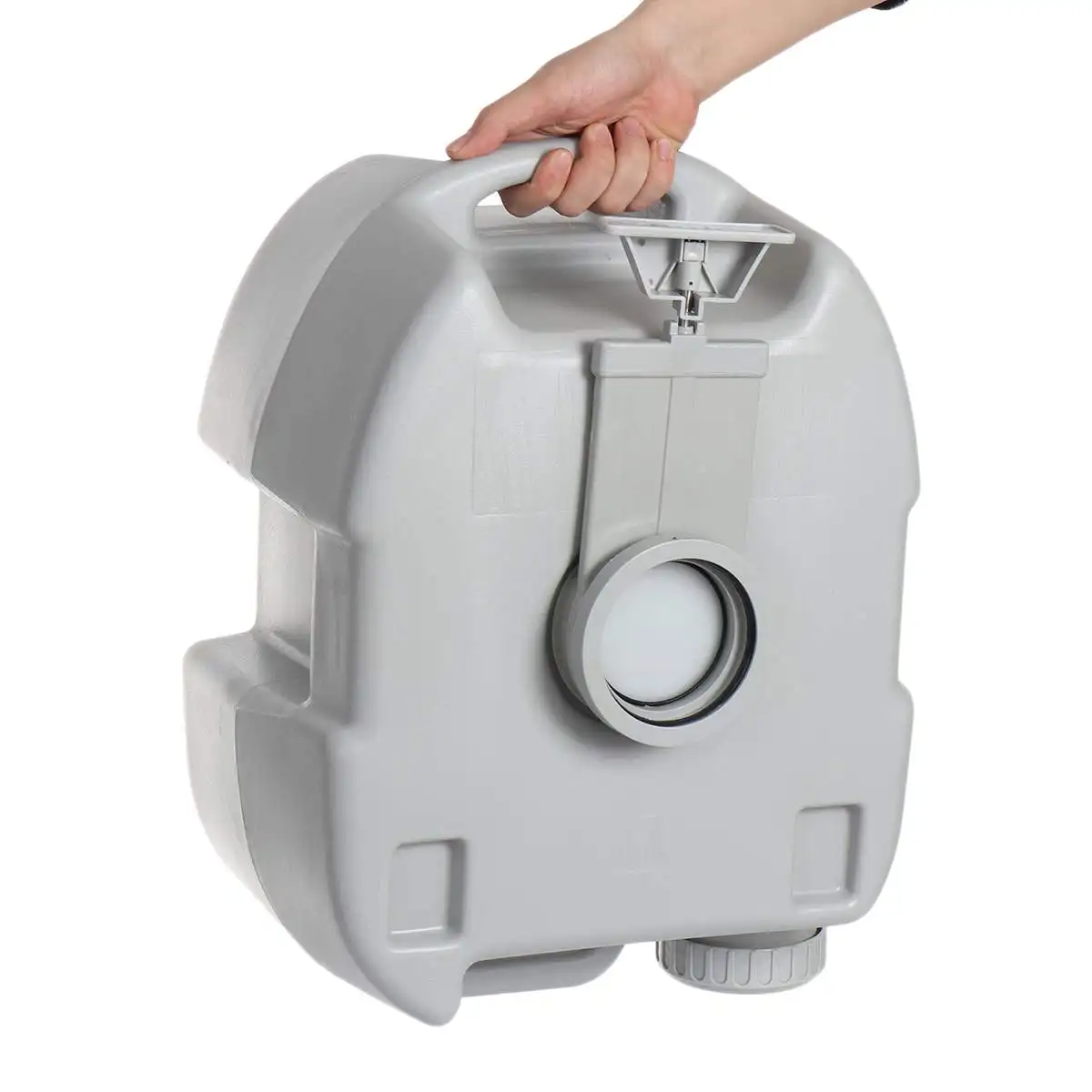 20l portable toilet flush outdoor indoor travel camping adult kids commode potty caravan mobile toilets hospital boat
