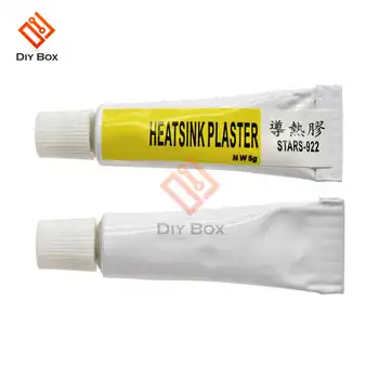 

10Pcs CPU GPU Heatsink Plaster Thermal Silikon Kleber Thermal Silicone Grease Compound Glue STARS-922