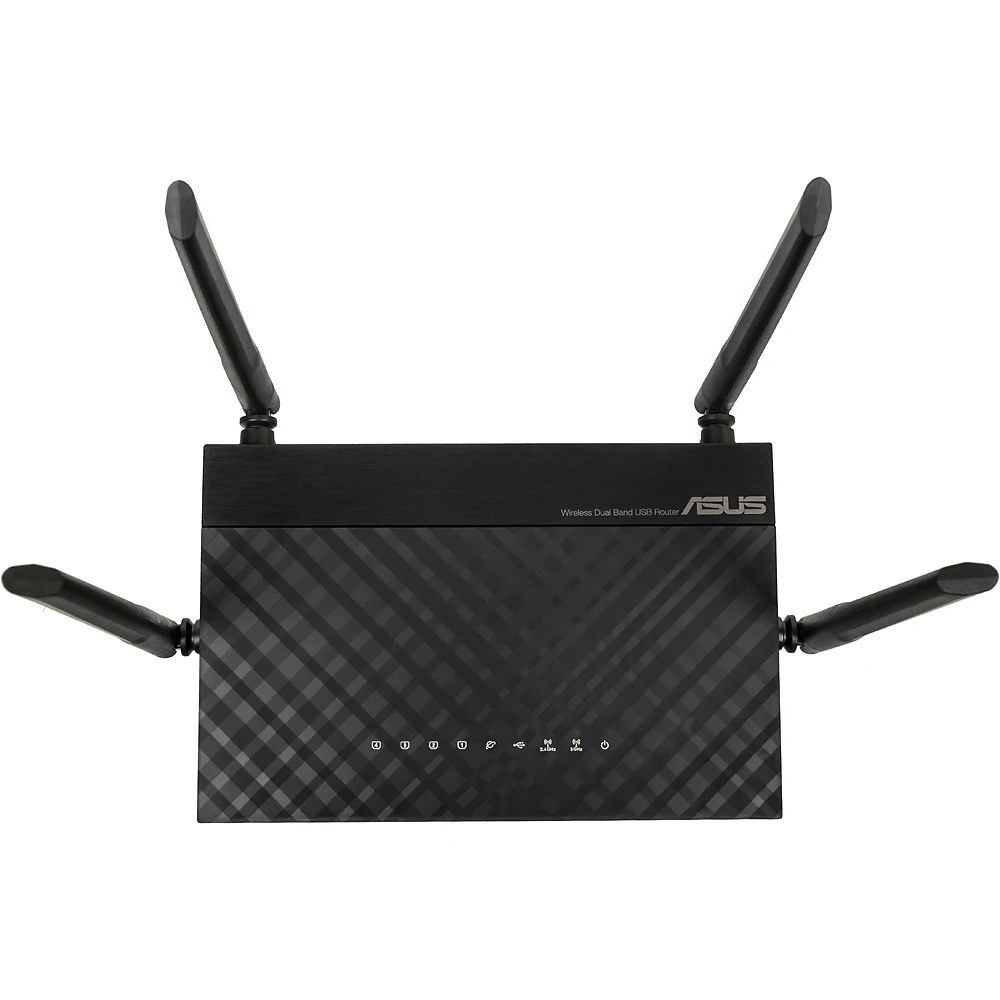 Беспроводной роутер ASUS RT-AC1200, черный