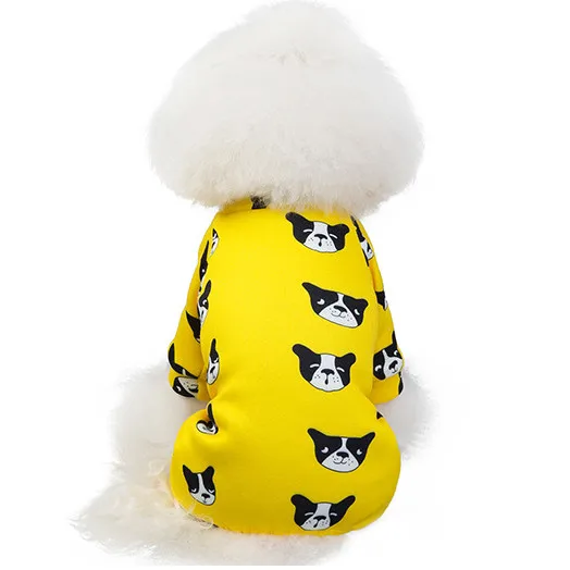 Одежда для собак, зимние теплые куртки для собак, щенков, чихуахуа, одежда с капюшоном для маленьких и средних собак, щенок йоркширского терьера, наряд S-XXL - Цвет: Yellow