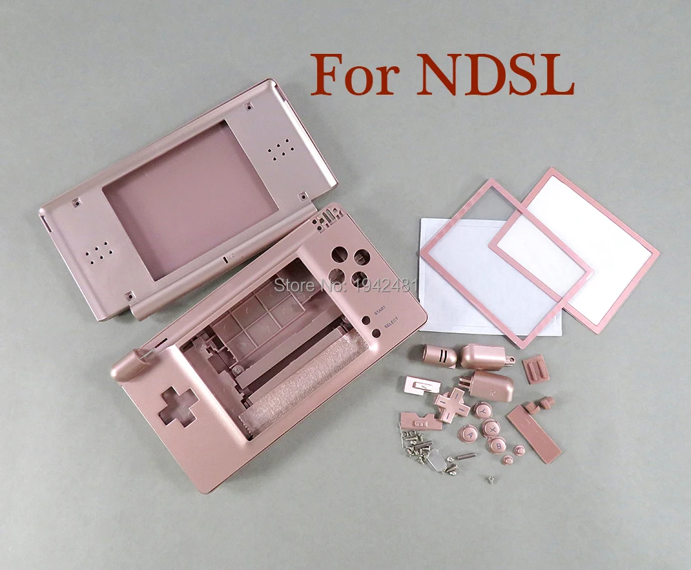 15 компл./лот замена полный корпус для NDSL чехол DS Lite игровая консоль|Запасные