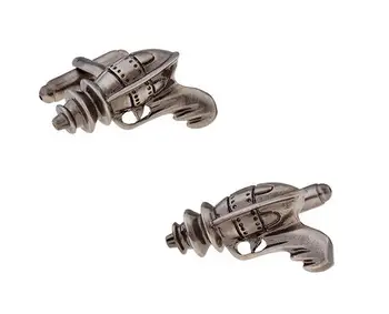 

10pairs/lot Vintgae Gunblack Electric Drilling Tool Cufflinks Copper Plating Cuff Links Men's Jewelry Gift Wholesale