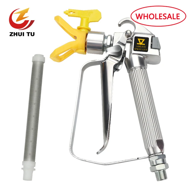 High Quality 3600psi High Pressure Airless Paint Spray Gun With 517 Nozzl  Nozzle Guard Pump Sprayer For Wagner Titan - Spray Gun - AliExpress