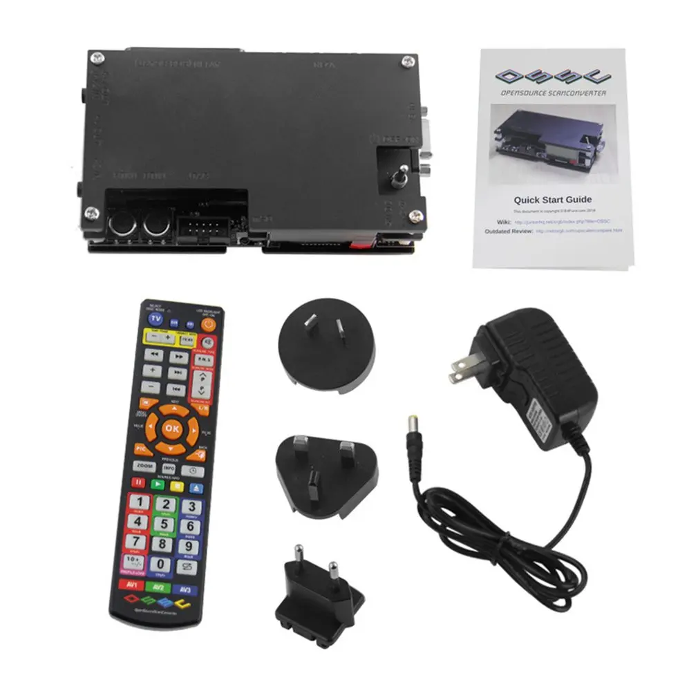 

HDMI Open Source Scan Converter 1.6 KIt For PS2 Sega Megadrive With Remote