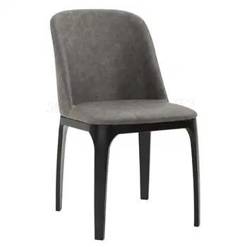 

Nordic Dining Chair Simple Home Light Luxury Western Restaurant Iron Creative Backrest