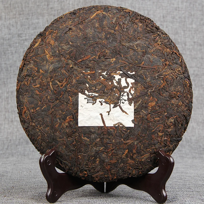 Yunnan Qizi Pu'er чай торт Jingmai Горный 357 г Shu Pu'er чай