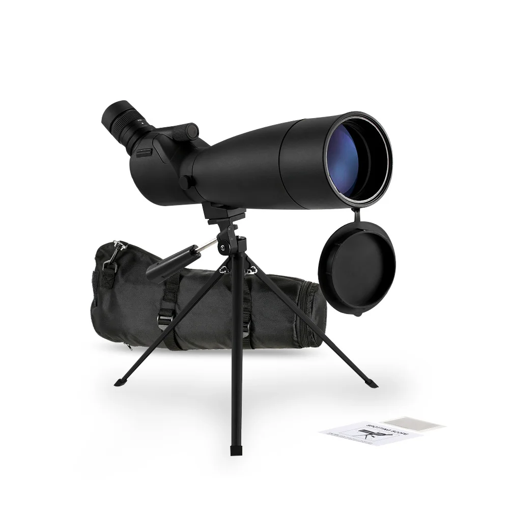 Visionking угловой зрительный прицел портативный дорожный монокулярный телескоп с штативом чехол для переноски для наблюдения за птицами кемпинг