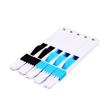 

5pc Ran Color Windows Groove Cleaning Brush 2 In 1 Multi-Function Window Cleaner Home Kitchen Cleaning Tool Accessories