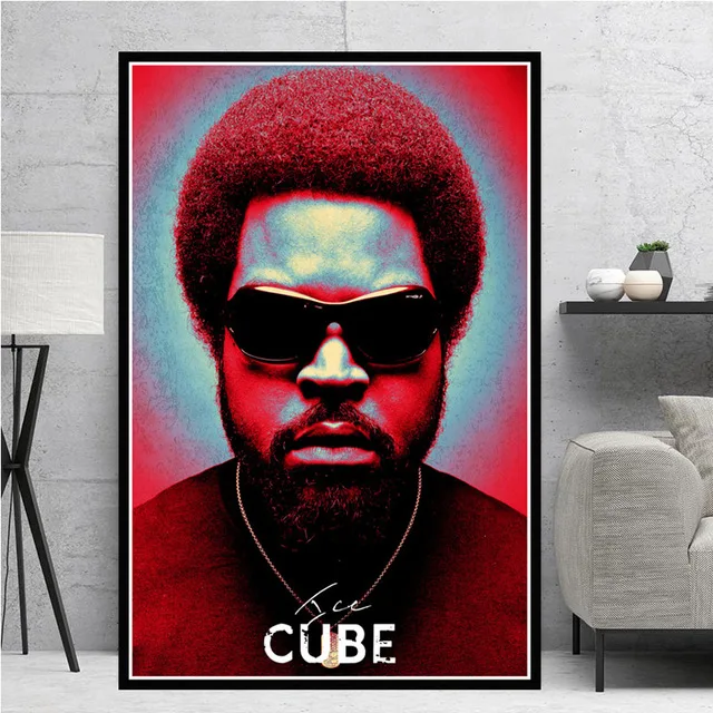 NWA хип-хоп музыкальный Рэппер со звездами Ice Cube Eazy-E холст постер печать Современная живопись маслом искусство настенные картины гостиная домашний декор - Цвет: T