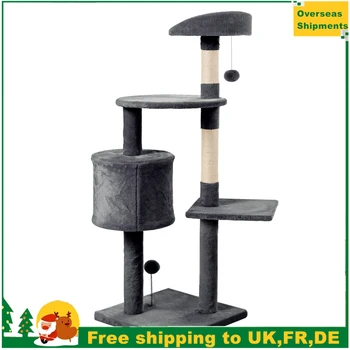 

118cm Pet Toys for Cats Climbing Frame Cat Tree Toy Scratching Pad Cat Scratch Toy Cat House Scratching-stone Free Shipping