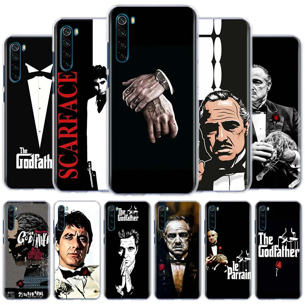 Чехол для телефона Scarface Godfather Xiaomi Redmi Note 8T 9S 9 Pro 6 7 8 6A 7A 8A 9A 9C K20 K30 Жесткий