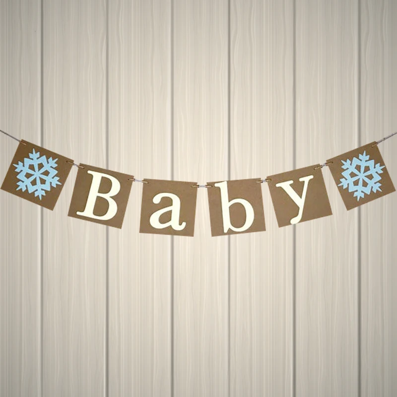 baby Добро пожаловать Детские баннеры пол раскрывает гирлянды-флажки Детские День рождения украшения вечерние принадлежности - Цвет: baby