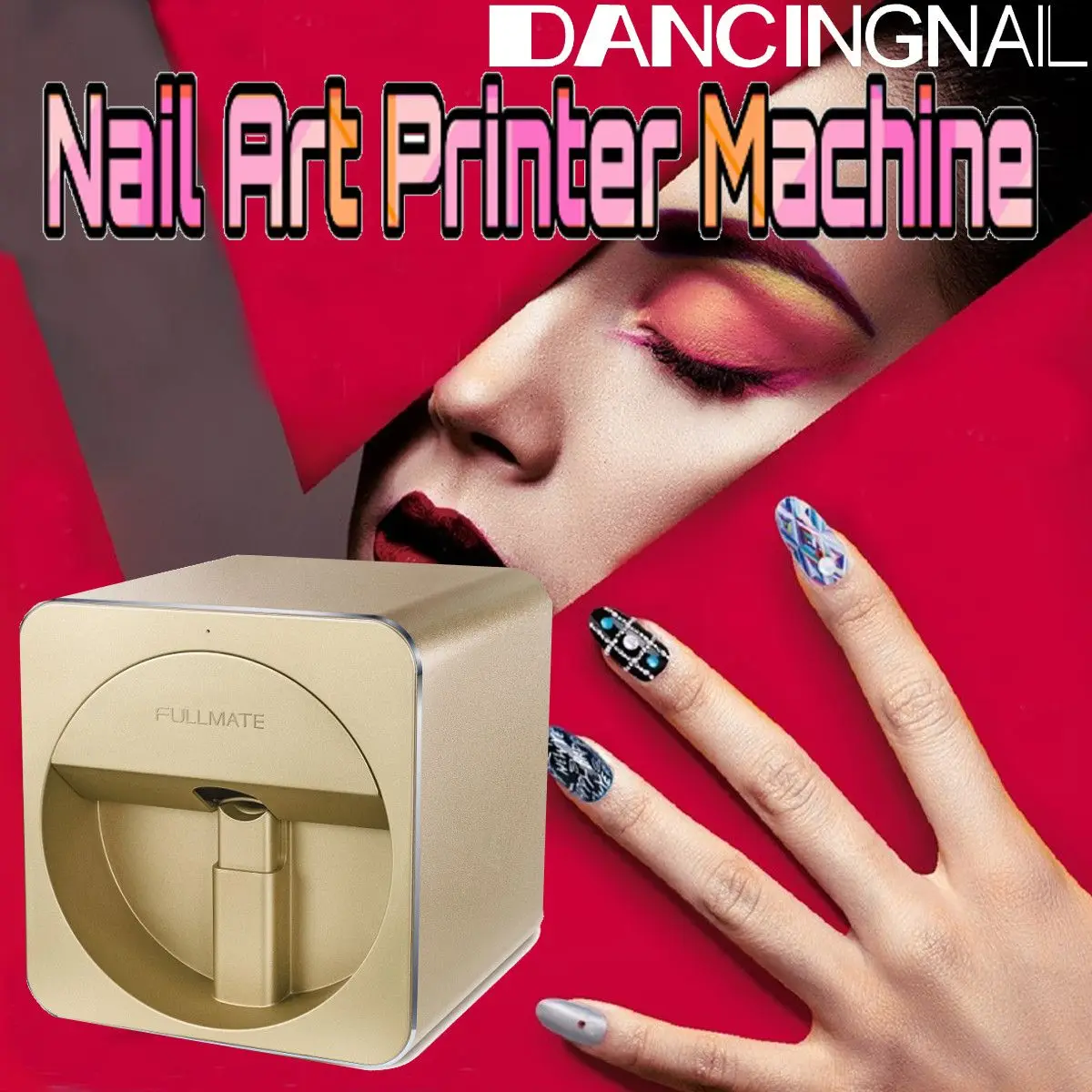 

Mobiles Nail Printer Machine Manicure Transmission Photo Pattern Color Printing Transfer Picture Design Nail Art Equipment New