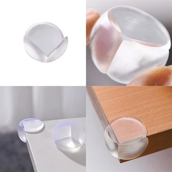 

1pcs silicone round baby anti-collision corner child baby sharp table corner safety gear sharp edge pad safety desk bumper