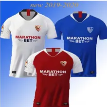 Севилья футбольная Джерси 19 20 home Out EVER BANEGA BEN YEDDER GEIS J. NAVAS YEDDER CORREA MURIELFootball форма Джерси