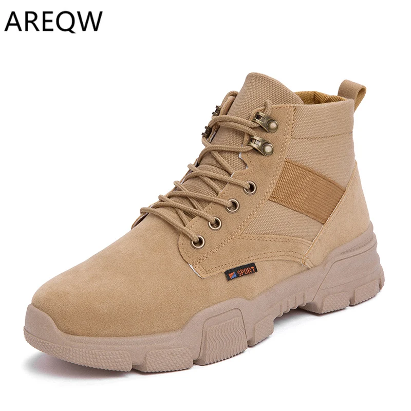 

2019 New Comfort Autumn and Winter Male Casual Shoe Fashion Man's Sneakers Leisure Footwear Men's Boots
