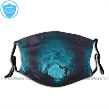 

Game Of Thrones Mouth Face Mask Mother Of Dragons Facial Mask Kawai Cool with 2 Filters for Adult