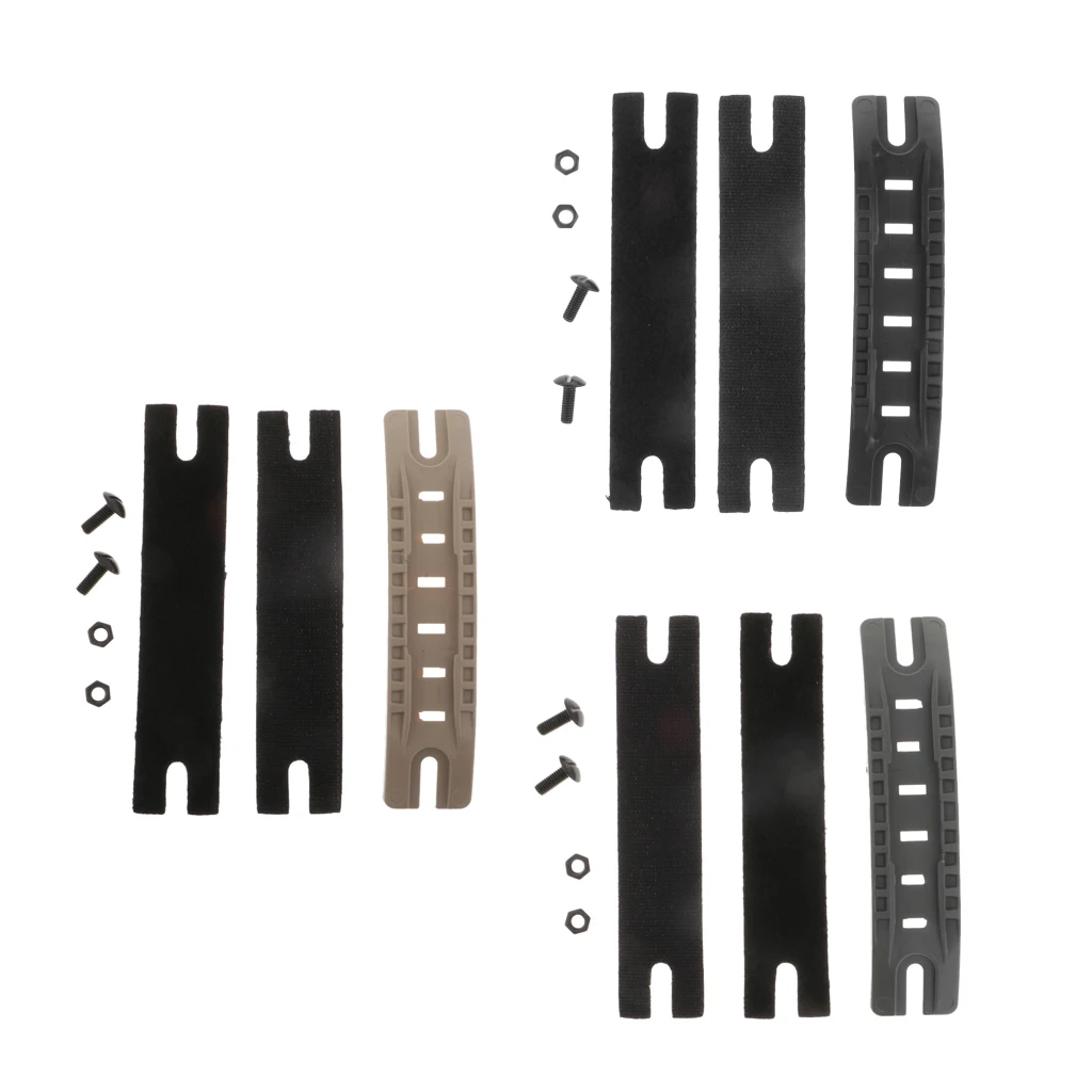 Tactical Helmet Guide Side Rail Accessories Screws ACH ARC Fast Helmet